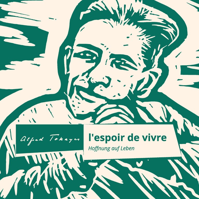 Titelbild des Booklets "l'espoir de vivre"